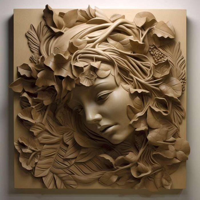 نموذج ثلاثي الأبعاد لآلة CNC 3D Art 